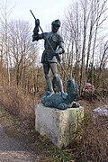 Georgstatue in Bad Wimsbach-Neydharting
